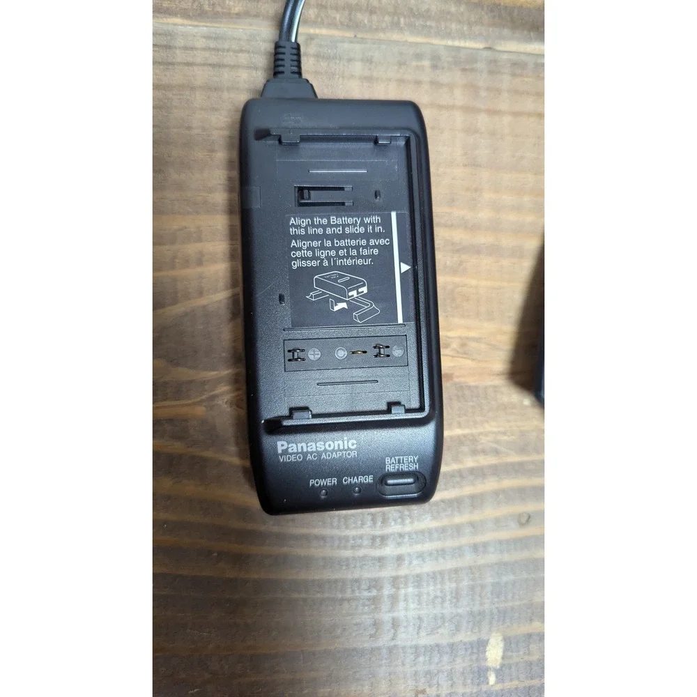 Panasonic Palmcorder IQ PV-A396D VHS-C Camcorder 16x Zoom Bundle with Bag‎ Tapes